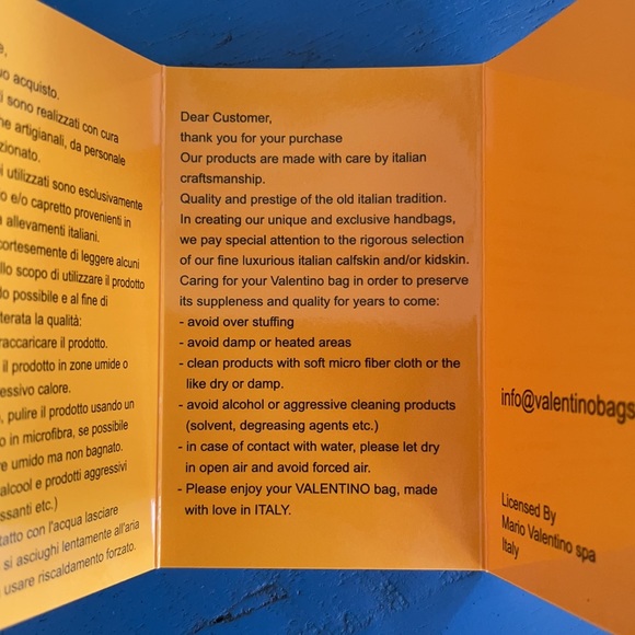 NWT Valentino Coline Palmellato handbag - Picture 7 of 8